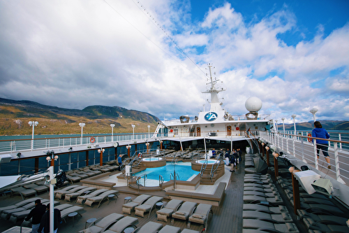 Azamara Onward pool deck 